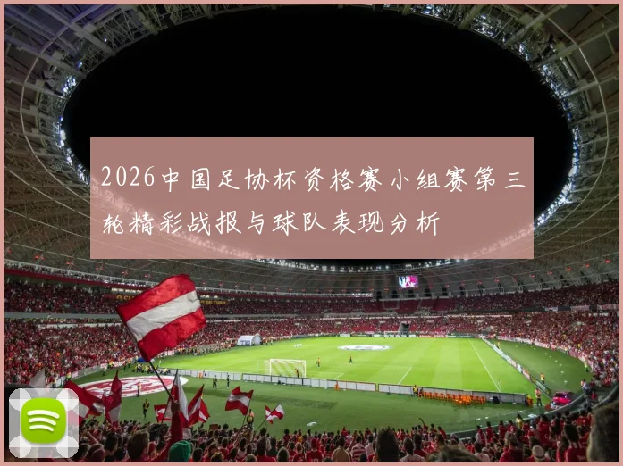 2026中国足协杯资格赛小组赛第三轮精彩战报与球队表现分析